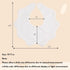 Bamery Baby Bandana Bibs, White Cotton Drool Bibs for Teething and Drooling, Absorbent for Boy Girl
