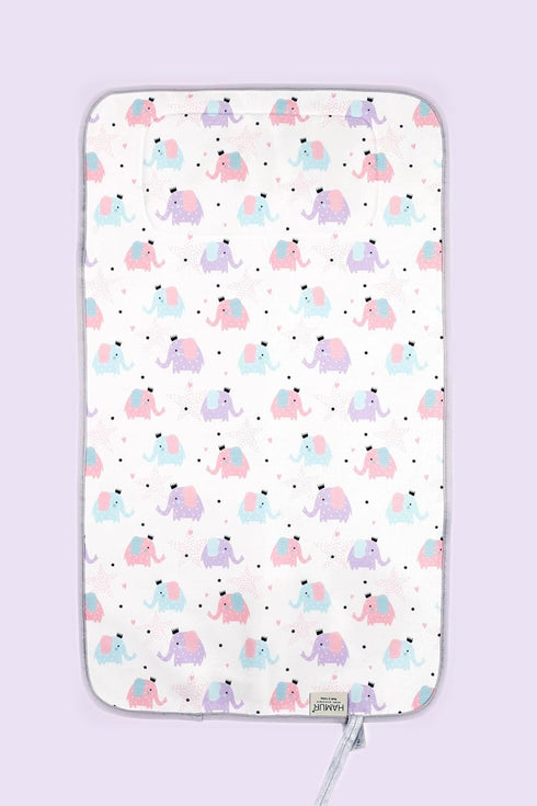 Portable Diaper Changing Pad - Waterproof Foldable Baby Mat - Lightweight Travel Change Pad - Machine Washable - HAMUR