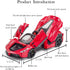 Toy Cars Model Ferrari Roadster, 1/24 LaFerrari Die-cast Vehicle with Sound and Light