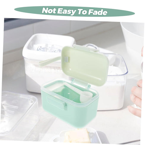 LIOOBO Portable Baby Formula Container for Travel Large Capacity Milk Powder Dispenser with Lid and Convenient