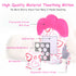 2 Pack Silicone Teething Mitt, Infant Teething Mitten for Pain Relief, Safe Silicone Toys for 0-12 Months