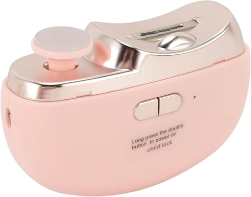Trimmer 2 Electric Automatic Nail Clipper, Portable Electric Nail with Light & Speeds, Nail Scraps Storage, Fingernail