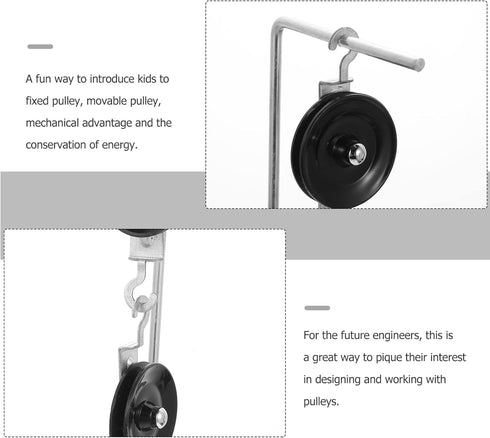 ULTECHNOVO Pulley Block Physics Experiments - Physics Lab Science Kits for Students
