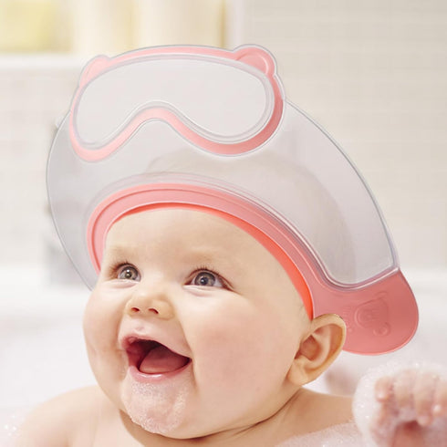 Generic Baby Hair Washing Shield - Bath Visor For Toddler, Babys Shower Cap Shield | Adjustable Waterproof Babyss