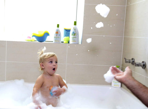 Babyganics Baby Shampoo + Body Wash Pump Bottle, Fragrance Free, Non-Allergenic, 16 Fl Oz