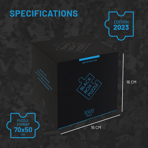 1000 20x27 2023) Misu Games Black Box Puzzle Without Template, Jigsaw Puzzles for Adults Pieces, Cool Jig-Saw Puzzels