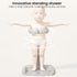 VEAREAR Foldable Baby Bathtub with Shower Rack, Anti-Slip Base Portable Toddler Bath Stand Duck Design, Adjustable Baby