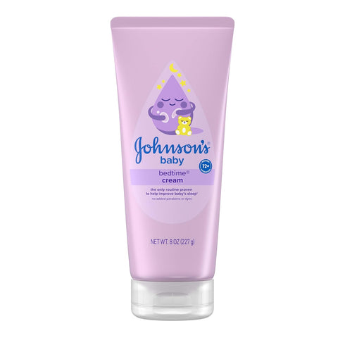 Johnson's Baby Bedtime Cream with Soothing NaturalCalm Aromas, Baby Cream with Calming