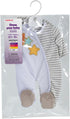Miniland Gender Neutral Pajamas for Dolls 15" 3/4 inch