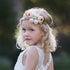 Baby Girl Floral Headbands - 3pcs Handmade Nylon Headband Flower Crown, Newborn Toddler Hair Accessories