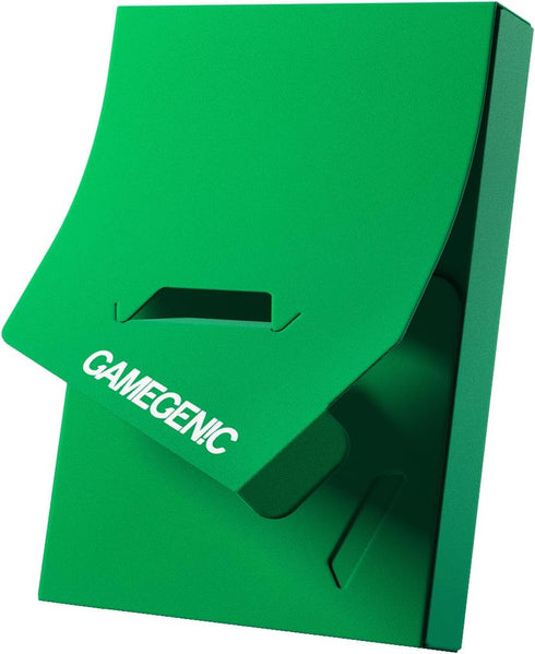 Gamegenic Cube Pocket 15+ Deck Box - Slim Card Holder for TCGs, LCGs, Board Games, and RPGs, Green Color