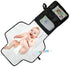 Mom's Besty Portable Diaper Changing Pad - Waterproof with Built-in Head Cushion - Baby