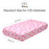 1 Pack UOMNY Crib Sheet,Strawberry Bow Crib Sheets Baby Sheet for Standard Crib and Toddler Mattresses Nursery Bedding