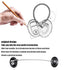 4 Pack Refrigerator Locks with 8 Keys, Child Safety Fridge Lock, Mini Fridge, File Drawer, Toilet Seat Lock with Strong