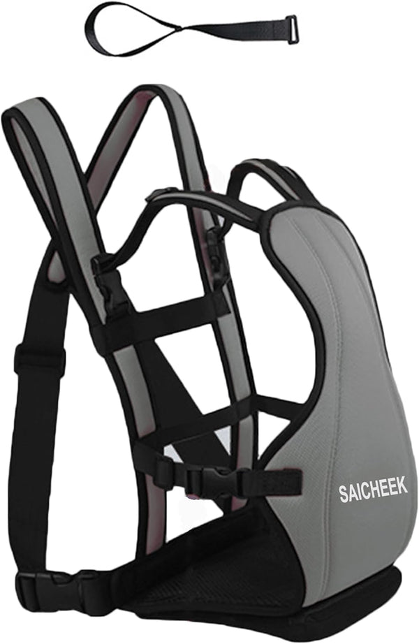 saicheek Toddler Travel Suitcase Seat with Anti-Slip Rope,Ride on luggage for Kids, Size