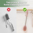 '-1pk haakaa Cleaning Brush Silicone Bottle Brush Double-Ended Soft Silicone Bristles for Breast Pumps, Breast Milk