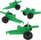 TimMee M3 ARTILLERY - Green 4pc Plastic Army Men Cannon Playset Made in USA
