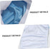 Ipetboom 2pcs Reusable Adult Diaper Covers Pants Comfortable Cloth Underwear for Overnight Leakproof Design for Men