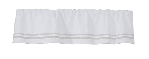 Baby DollBedding v Soho Window Valance, Grey