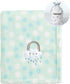 30"X40" CREVENT Lightweight Fuzzy Fluffy Warm Plush Baby Blanket for Infant Toddler Newborn Unisex Crib Cot Stroller