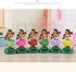 Solar Dancing Toys - Hula Girl Dancer Figures for Car Dashboard, Home Office, No Batteries Required