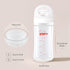 Pigeon PP Nursing Bottle Wide Neck, 8.1 Oz (Pack of 4), Natural Feel, Easy to Clean, Includes 4pcs M Nipples (3m+)