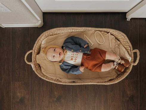 Baby Milestone Numbers | Baby Photo Props Wooden | Newborn Birth Announcement Card Wooden