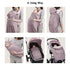 bebear Bebamour Baby Carrier Winter Cover Universal Hoodie All Season Carrier Cover for Baby Carrier (Dark Grey)