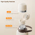 12000mAh 3Min 316L Portable Bottle Warmer - Long-Lasting, Fast Heating for Breastmilk/Formula/Water, Stainless Steel