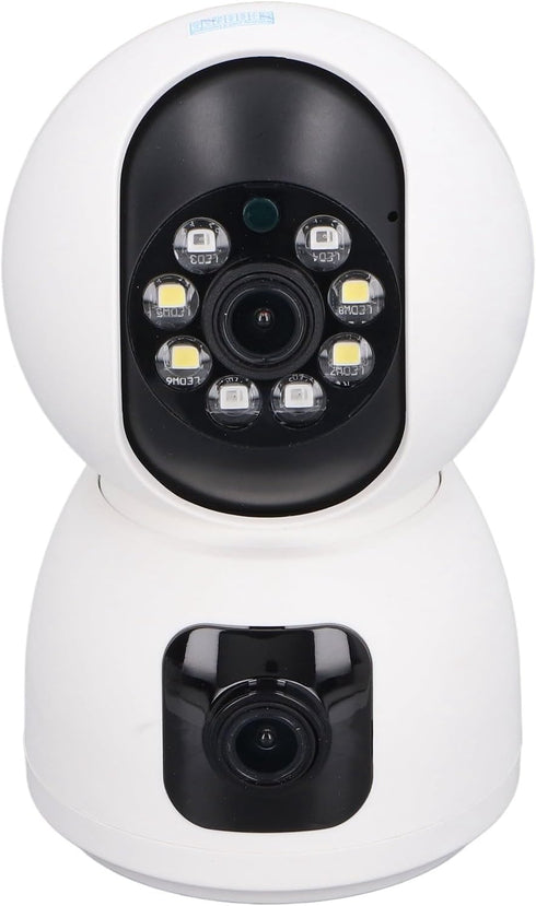 RYGVPR 1080P HD Dual Lens Security Camera Remote Connection 2 Way Talk Baby