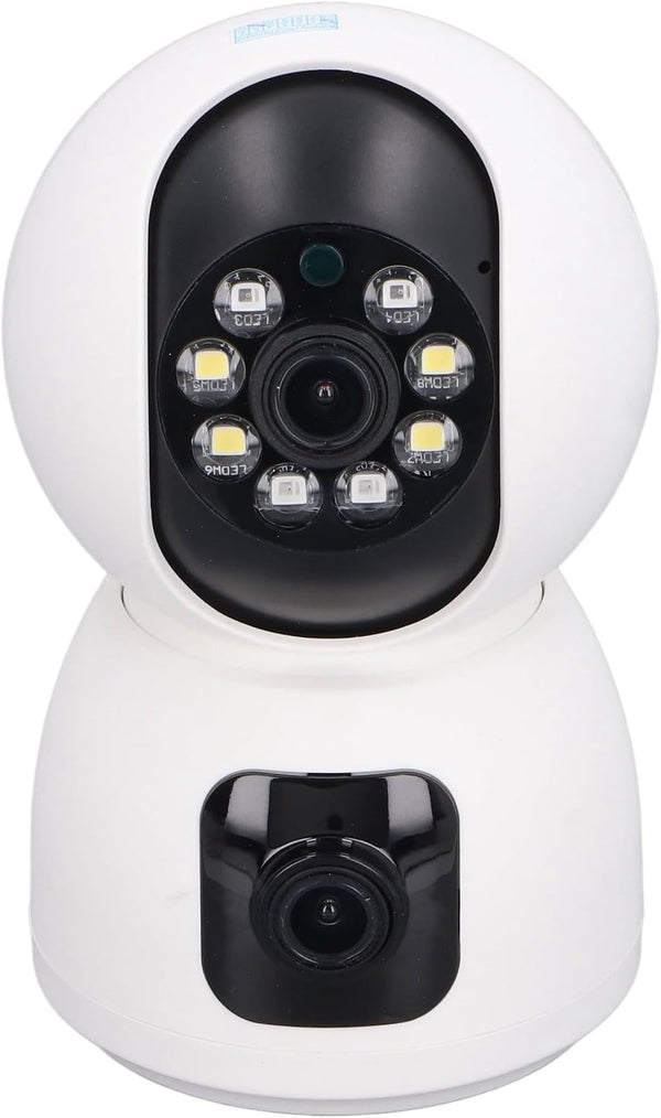 RYGVPR 1080P HD Dual Lens Security Camera Remote Connection 2 Way Talk Baby