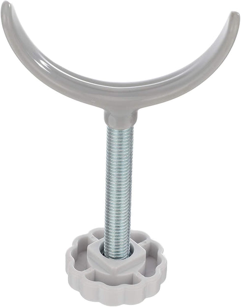 Stair Gate Spindle Rod Safety Banister Adapter, U Shape Rubber Coated Pressure Gates Accessory for Mounted Pet Dog Gate
