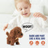 WEofferwhatYOUwant Plush Electronic Labradoodle Dog - Adorable Goldendoodle Puppy that Walks, Barks, and Cuddles (Ages