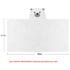 Ultra Soft Hooded Baby Bath Towel - White Bear Design for Newborns
