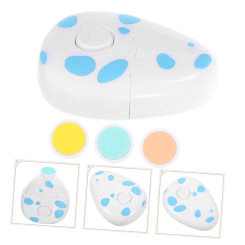 Trimmer FOMIYES Electric Nail Nail Polisher for Hand Pedicure Safe for Boys and Girls Boy Girl Grinding Pads Included