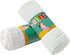 MUKIN Baby Bath Towels, Super Soft Cotton Receiving Blanket, 2Pack Swaddle Blanket for Newborns (White+White)