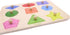 AILE Toddler Shape Peg Puzzle Board - Learning Toy for Preschoolers