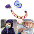 10 Clean Food Grade Transparent Silicone Adapter Rings for Button Style Maam Dummy Baby Pacifier Soother Teething