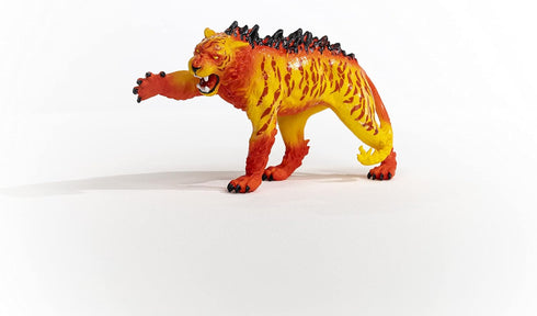 Schleich Eldrador Creatures Lava Monster Toys, Lava Tiger Action Figure for Kids, Ages 7+