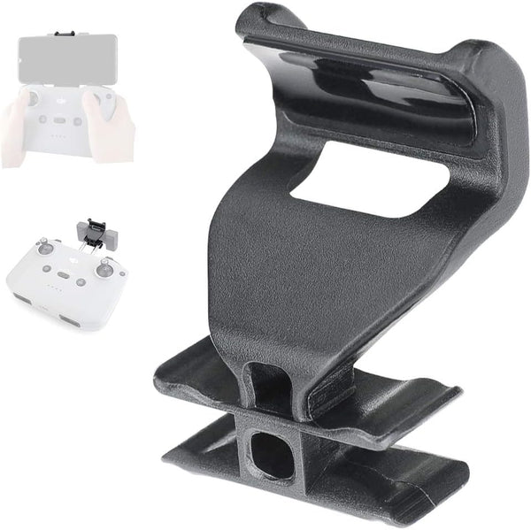 RCGEEK Cellphone Clip Mount Holder Kit for DJI Air 3 / Mini 3 Pro/Mini 2 / Air 2 2S / Mavic 3 Drone Controllers