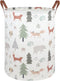 FXOCSHE FXOLCSHE Animal Baby Laundry Basket,Woodland Animals Baby laundry hamper,Toy basket for boys,Nursery