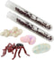 Insect Lore Two Tubes of Live Ants - 50 Live Harvester Ants with Ant Life Cycle Stages Figurines