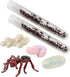 Insect Lore Two Tubes of Live Ants - 50 Live Harvester Ants with Ant Life Cycle Stages Figurines