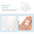 Angoily 100Pcs Plug Outlet Cover, 3 Prong Proof Electrical Safety Caps for Home - 0.79 * 0.98 * 0.59 inches