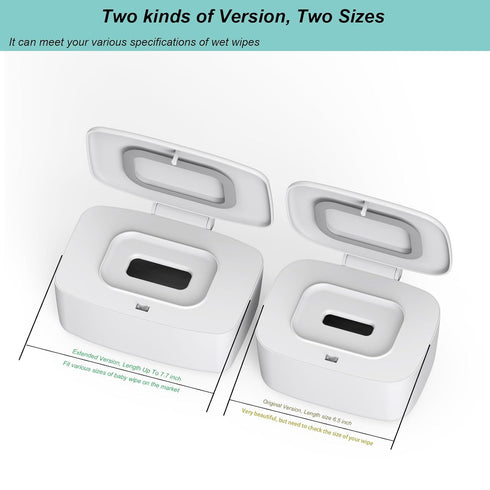 Zdolmy Wipes Dispenser, Refillable Holder for Baby Wipes, Large Capacity, Fits Most Standard Wipes