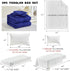 Set Set 5 Set Kids Comforter Sheet - Soft and Breathable Bed Includes Quilted Comforter, Fitted Sheet, Flat Top Sheet