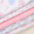sleepyturtle 5 Pack Waterproof Baby Burp Cloths Extra Absorbent and Soft