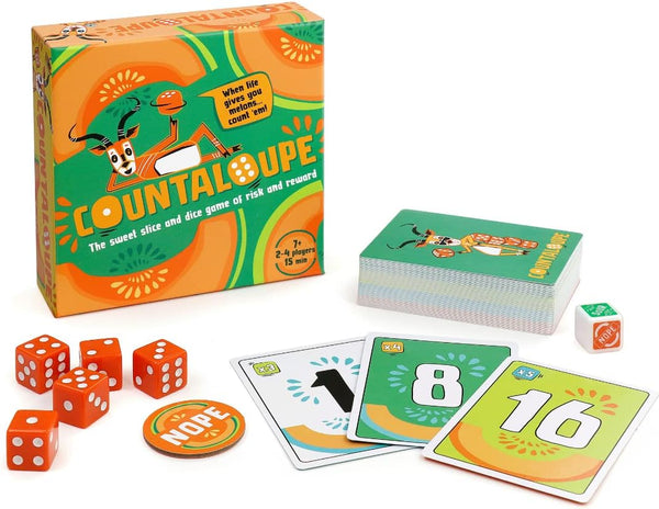 Bananagrams Countaloupe, Slice and Dice STEM Game for Kids Age 7+