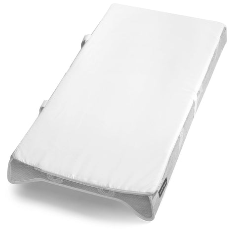 BaeBae Goods 2 Contoured Baby Changing Pad w/Waterproof Foam Mattress, Includes Soft, Removable & Washable Covers