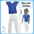 Set, 12 Inch Fashion Dolls Stylish Twin Doll Toy, Trendy Outfits for Fashionable Play, Perfect Good Gift